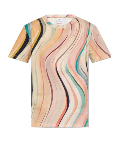 PS BY PAUL SMITH PS PAUL SMITH SWIRL T-SHIRT