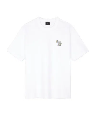 Ps By Paul Smith Short-sleeved T-shirt In White