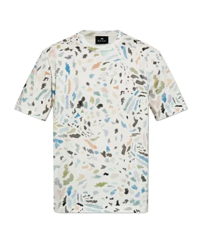 Ps By Paul Smith Short-sleeved T-shirt In White