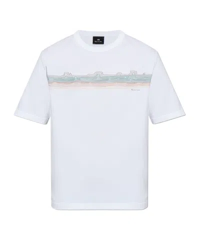 Ps By Paul Smith Short-sleeved T-shirt In White