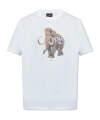 Ps By Paul Smith Ps Paul Smith Graffiti Mammoth Cotton T-shirt In White