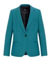 Ps By Paul Smith Single-breasted Wool Blazer In Blue