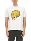 Ps By Paul Smith Ps Paul Smith Skull T-shirt In White