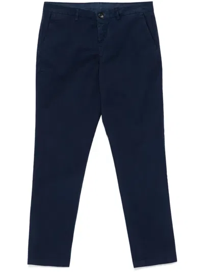 Ps By Paul Smith Chino Mit Eingrifftaschen In Blau