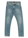 Ps By Paul Smith Ps Paul Smith Tapered Denim Cotton Jeans In Blue