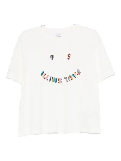 PS BY PAUL SMITH SMILEY-FACE T-SHIRT