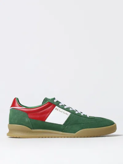 Ps By Paul Smith Low-top Lace-up Sneakers In Green