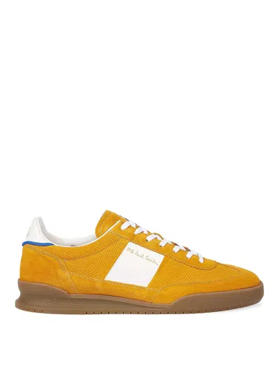 Ps By Paul Smith Sneakers Scamosciate Dover In Yellow