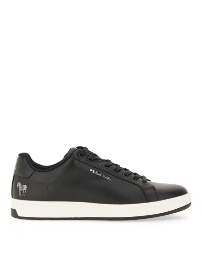 Ps By Paul Smith Snekaer With Logo In Black