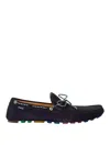 Ps By Paul Smith Ps Paul Smith Mocassini Springfield In Pelle Scamosciata In Black