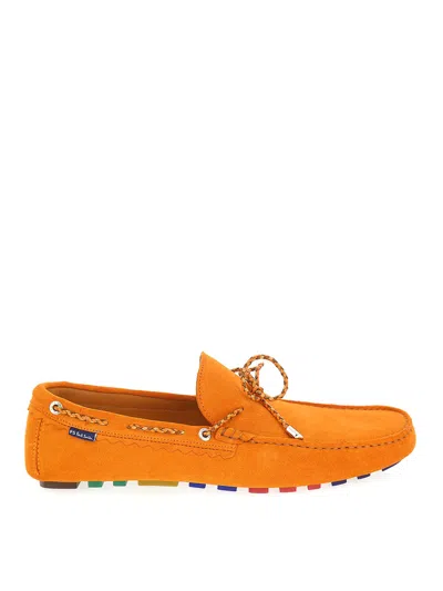 Ps By Paul Smith Springfield Sleeping Moccasin In Orange