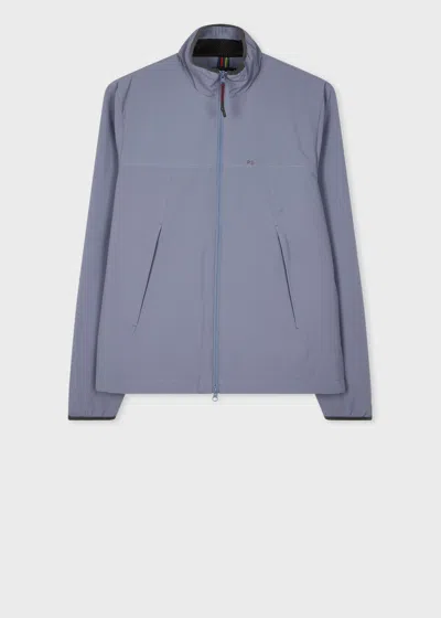 Ps By Paul Smith Steel Grey Recycled-polyester Windbreaker Jacket