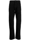 Ps By Paul Smith Straight Leg Jeans In Black