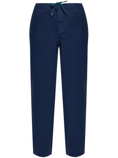 Ps By Paul Smith Straight-leg Trousers In Blue