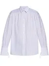 Ps By Paul Smith Stretch-cotton Shirt In Blue