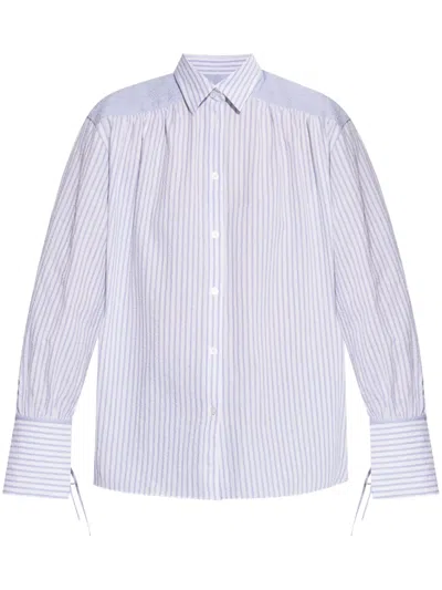 Ps By Paul Smith Stretch-cotton Shirt In Blue