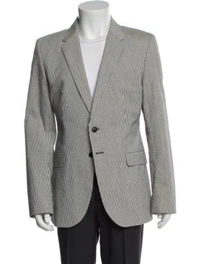Pre-owned Ps By Paul Smith Striped Blazer In Black