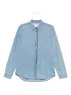 Ps By Paul Smith Men's Shirts Clear Blue In Blue