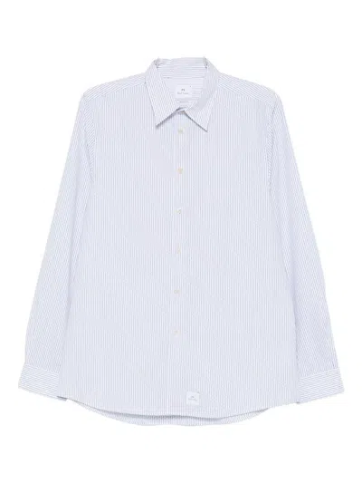 PS BY PAUL SMITH STRIPED LONG-SLEEVE SHIRT