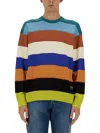 Ps By Paul Smith Ps Paul Smith Striped Shirt In Multicolour