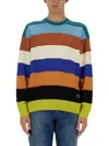 Ps By Paul Smith Ps Paul Smith Striped Shirt In Multicolour