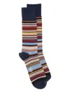 Ps By Paul Smith Striped Socks Ps Paul Smith In Blue