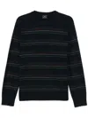 Ps By Paul Smith Crew-neck Sweater In Blue