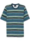 Ps By Paul Smith Ps Paul Smith Striped Cotton T-shirt In Multi