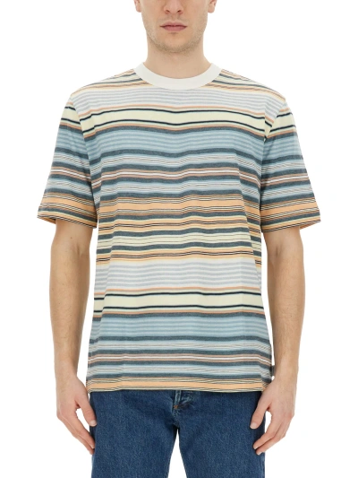 Ps By Paul Smith Striped T-shirt In Multicolour