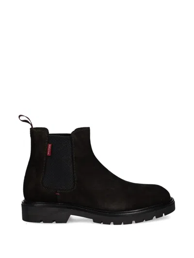 Ps By Paul Smith Suede Chelsea Boots In Brown