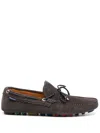 Ps By Paul Smith Suede Loafers In Gray