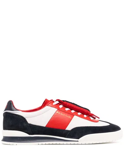 Ps By Paul Smith Suede Sneakers In Red