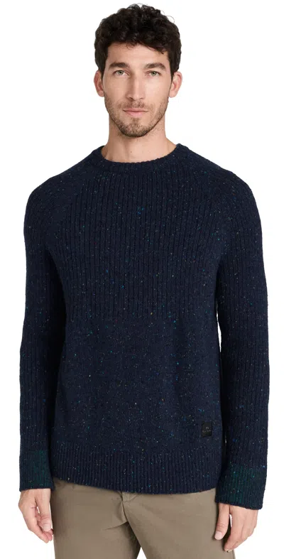 Ps By Paul Smith Sweater Crew Neck Dark Navy