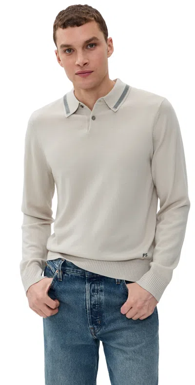 Ps By Paul Smith Sweater Polo Off White