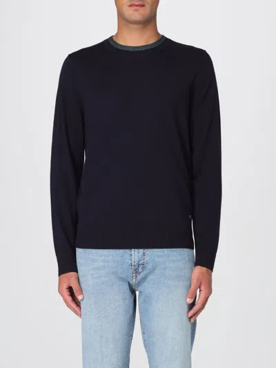 Ps By Paul Smith Sweater Ps Paul Smith Men Color Blue