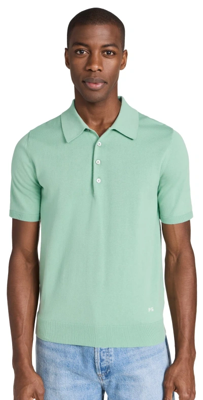 Ps By Paul Smith Sweater Short Sleeve Polo Green