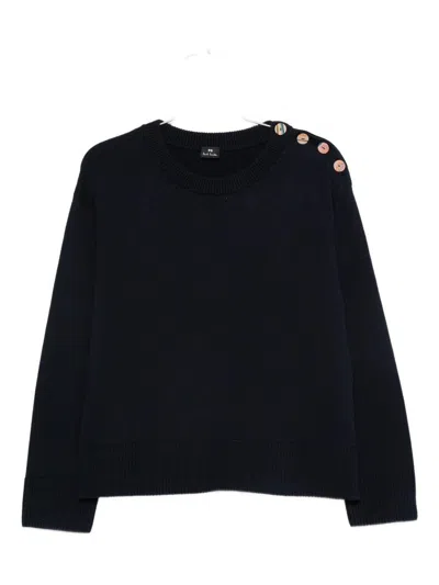 Ps By Paul Smith Sweaters Blue