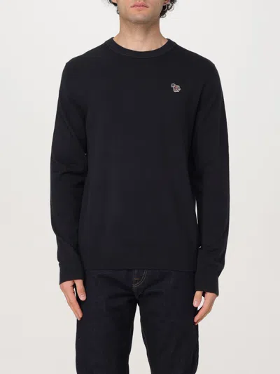 Ps By Paul Smith Ps Paul Smith Zebra Logo Sweatshirt With Zebra Logo In Black
