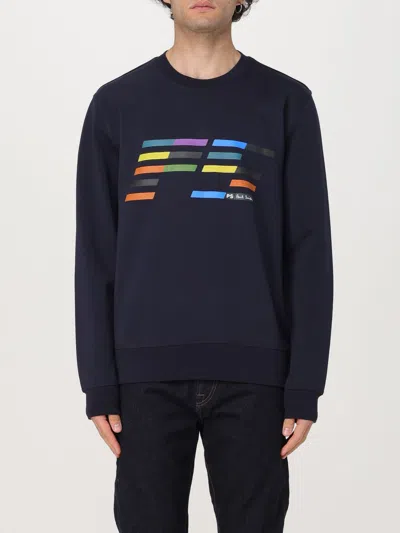 Ps By Paul Smith Sweatshirt Ps Paul Smith Men Color Blue In Blau