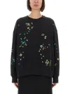 Ps By Paul Smith Ps Paul Smith Embroidered Cotton Sweatshirt