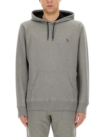 Ps By Paul Smith Ps Paul Smith Sweatshirt With Logo In Gray