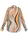 Ps By Paul Smith Ps Paul Smith Striped Knit Top In Pink