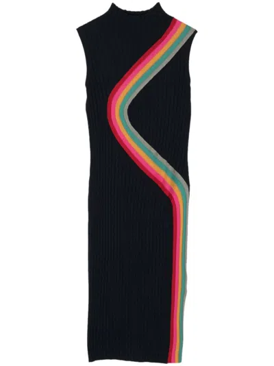 Ps By Paul Smith Ps Paul Smith Womens Knitted Dress In Navy