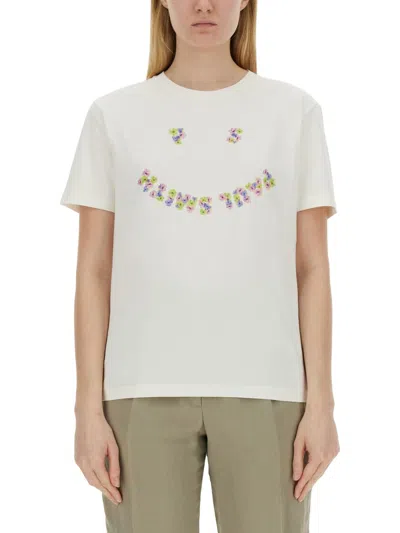 PS BY PAUL SMITH T-SHIRT FLORAL