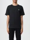 Ps By Paul Smith Ps Paul Smith "zebra" T-shirt In Black