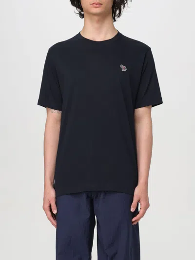 Ps By Paul Smith T-shirt Ps Paul Smith Men Color Blue