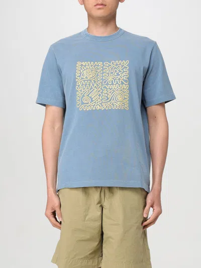 Ps By Paul Smith T-shirt Ps Paul Smith Men In Gnawed Blue