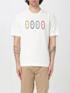 Ps By Paul Smith Bike Tyres Cotton T Shirt In White