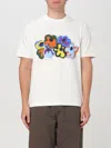 Ps By Paul Smith T-shirt With Print In Weiss