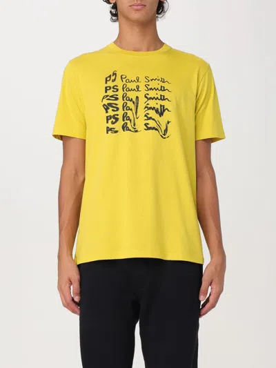 Ps By Paul Smith T-shirt Ps Paul Smith Men Color Yellow In Gelb